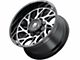 American Truxx Destiny Gloss Black Machined 6-Lug Wheel; 20x12; -44mm Offset (22-24 Tundra)