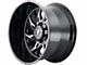 American Truxx Destiny Gloss Black Milled 6-Lug Wheel; 20x10; -24mm Offset (21-24 Bronco, Excluding Raptor)