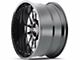 Cali Off-Road Summit Gloss Black Milled 6-Lug Wheel; 20x12; -51mm Offset (22-24 Tundra)