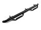 Rough Country Cab Length Nerf Side Step Bars; Black (21-24 Bronco 4-Door)