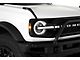 Daytime Running Light Covers; Carbon Fiber Look (21-24 Bronco)