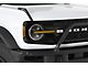 Daytime Running Light Covers; Transparent Yellow (21-24 Bronco)