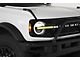 Daytime Running Light Covers; Transparent Yellow (21-24 Bronco)