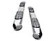 Pro Traxx 4-Inch Oval Side Step Bars; Stainless Steel (21-24 Bronco 4-Door)