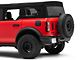 RedRock Fuel Door Cover; Matte Carbon Design (21-24 Bronco, Excluding Raptor)