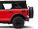 RedRock Fuel Door Cover; Matte Carbon Design (21-24 Bronco, Excluding Raptor)