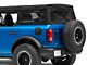 RedRock Fuel Door Cover; Matte Black (21-24 Bronco, Excluding Raptor)