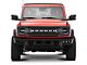 Rough Country Black Series Triple LED Fog Light Kit; Spot Beam (21-24 Bronco w/ Modular Front Bumper)