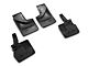 Weathertech No-Drill Mud Flaps; Front and Rear; Black (21-24 Bronco w/ Factory Metal Rear Bumper & Sasquatch Package)