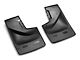 Weathertech No-Drill Mud Flaps; Front and Rear; Black (21-24 Bronco w/ Factory Metal Rear Bumper & Sasquatch Package)