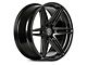 Rohana Wheels RFV1 Gloss Graphite 6-Lug Wheel; 20x9.5; 18mm Offset (21-24 Bronco, Excluding Raptor)