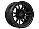 KMC Wrath Satin Black 6-Lug Wheel; 17x8.5; 0mm Offset (21-24 Bronco, Excluding Raptor)