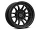 KMC Wrath Satin Black 6-Lug Wheel; 17x8.5; 0mm Offset (21-24 Bronco, Excluding Raptor)