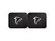 Molded Rear Floor Mats with Atlanta Falcons Logo (Universal; Some Adaptation May Be Required)