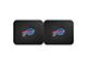 Molded Rear Floor Mats with Buffalo Bills Logo (Universal; Some Adaptation May Be Required)