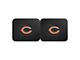 Molded Rear Floor Mats with Chicago Bears Logo (Universal; Some Adaptation May Be Required)