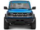 RedRock Hood Catch Trim; Black (21-24 Bronco)