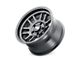 Dirty Life Canyon Matte Black 6-Lug Wheel; 17x9; -12mm Offset (21-24 Bronco, Excluding Raptor)