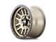 Dirty Life Canyon Pro Satin Gold 6-Lug Wheel; 17x9; -12mm Offset (21-24 Bronco, Excluding Raptor)