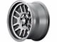 Dirty Life Canyon Satin Graphite 6-Lug Wheel; 17x9; 0mm Offset (21-24 Bronco, Excluding Raptor)