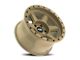 Dirty Life Compound Desert Sand 6-Lug Wheel; 17x9; -12mm Offset (21-24 Bronco, Excluding Raptor)