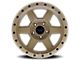 Dirty Life Compound Desert Sand 6-Lug Wheel; 17x9; -12mm Offset (21-24 Bronco, Excluding Raptor)