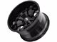 Hardrock Offroad Devastator Gloss Black 6-Lug Wheel; 20x10; -19mm Offset (21-24 Bronco, Excluding Raptor)