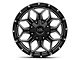 Hardrock Offroad Indestructible Gloss Black Milled 6-Lug Wheel; 20x10; -19mm Offset (21-24 Bronco, Excluding Raptor)