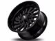 Hardrock Offroad Overdrive Gloss Black 6-Lug Wheel; 20x10; -19mm Offset (21-24 Bronco, Excluding Raptor)