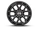 RTR Tech 6 Satin Black 6-Lug Wheel; 17x9; 0mm Offset (21-24 Bronco, Excluding Raptor)