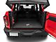 Ford Cargo Area Floor Liner with Bronco Logo; Black (21-24 Bronco 4-Door)