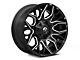 Fuel Wheels Twitch Gloss Black Milled 6-Lug Wheel; 20x9; 1mm Offset (21-24 Bronco, Excluding Raptor)