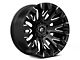 Fuel Wheels Quake Gloss Black Milled 6-Lug Wheel; 20x10; -18mm Offset (21-24 Bronco, Excluding Raptor)