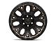 Fuel Wheels Traction Matte Black with Double Dark Tint 6-Lug Wheel; 20x9; 1mm Offset (21-24 Bronco, Excluding Raptor)