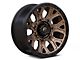 Fuel Wheels Traction Matte Bronze 6-Lug Wheel; 20x9; 1mm Offset (21-24 Bronco, Excluding Raptor)