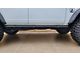 GOAT Fabrication No Step Rock Sliders; Textured Black (21-24 Bronco 4-Door)