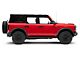 H-Style Running Boards; Black (21-24 Bronco 4-Door)