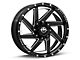 XF Offroad XF-205 Gloss Black Milled 6-Lug Wheel; 20x9; 0mm Offset (21-24 Bronco, Excluding Raptor)