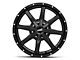 Moto Metal MO970 Gloss Black with Milled Lip 6-Lug Wheel; 20x10; -24mm Offset (21-24 Bronco, Excluding Raptor)