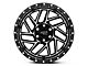 Moto Metal MO985 Breakout Gloss Black Machined 6-Lug Wheel; 20x10; -18mm Offset (21-24 Bronco, Excluding Raptor)