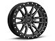 Fuel Wheels Rebel Matte Gunmetal 6-Lug Wheel; 20x10; -18mm Offset (21-24 Bronco, Excluding Raptor)