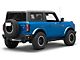 Rough Country Rear Bumper with 6-Inch Slim Line LED Light Bars and Black Series Spot Cube Lights (21-24 Bronco, Excluding Raptor)