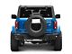 Rough Country Rear Bumper with 6-Inch Slim Line LED Light Bars and Black Series Spot Cube Lights (21-24 Bronco, Excluding Raptor)