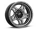 Fuel Wheels Oxide Matte Gunmetal 6-Lug Wheel; 18x9; -12mm Offset (21-24 Bronco, Excluding Raptor)