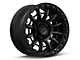 KMC Carnage Satin Black with Gray Tint 6-Lug Wheel; 17x9; 0mm Offset (21-24 Bronco, Excluding Raptor)