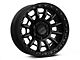 KMC Carnage Satin Black with Gray Tint 6-Lug Wheel; 17x9; 0mm Offset (21-24 Bronco, Excluding Raptor)