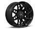 Black Rhino Caprock Matte Black 6-Lug Wheel; 17x8.5; -18mm Offset (21-24 Bronco, Excluding Raptor)