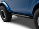 Fab Fours Tube Rock Sliders; Matte Black (21-24 Bronco 2-Door)