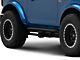 Fab Fours Tube Rock Sliders; Matte Black (21-24 Bronco 2-Door)