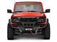 Fab Fours Front Full Width Grumper; Matte Black (21-24 Bronco, Excluding Raptor)